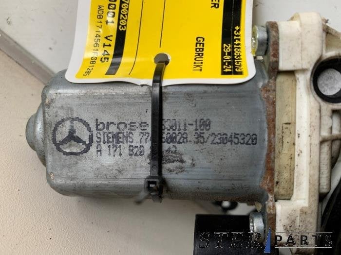 Ruitmechaniek 2Deurs rechts-achter van een Mercedes SLK, Gebruikt, -, Ophalen of Verzenden, -