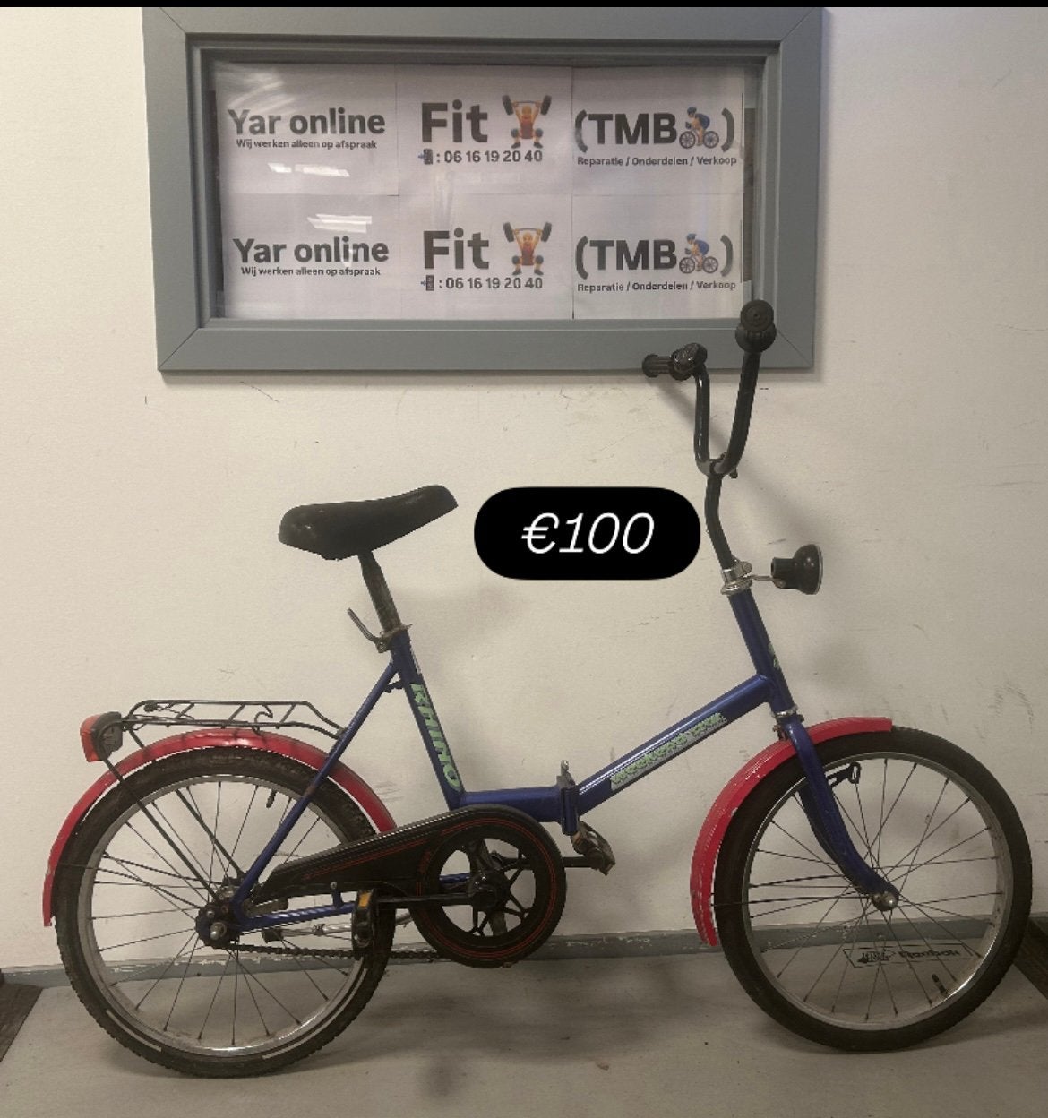 Vouwfiets/compact/trein vrij /cheap student bikes from€100, Ophalen, Gebruikt, 20 inch of meer