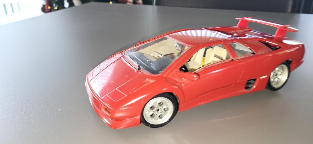 Bburago lamborghini diablo (1992) - 1:18, Hobby en Vrije tijd, Modelauto's | 1:18, Ophalen of Verzenden, Zo goed als nieuw, Auto