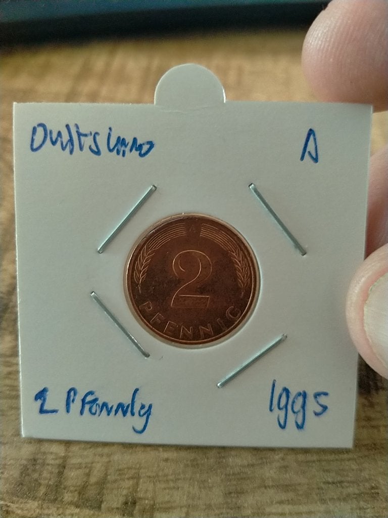 Duitsland 2 Pfennig 1995 A, Verzenden, Duitsland, Losse munt