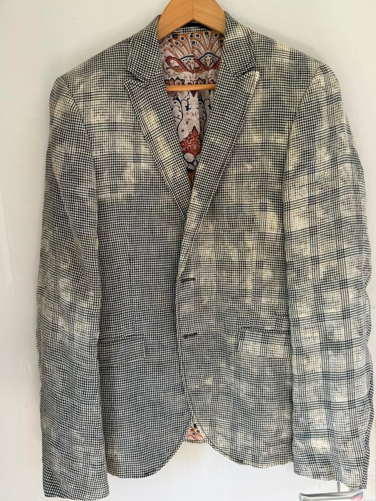 Stijlvol zomercolbert van Hans Ubbink (50), Kleding | Heren, Kostuums en Colberts, Ophalen of Verzenden, Zo goed als nieuw, Overige maten