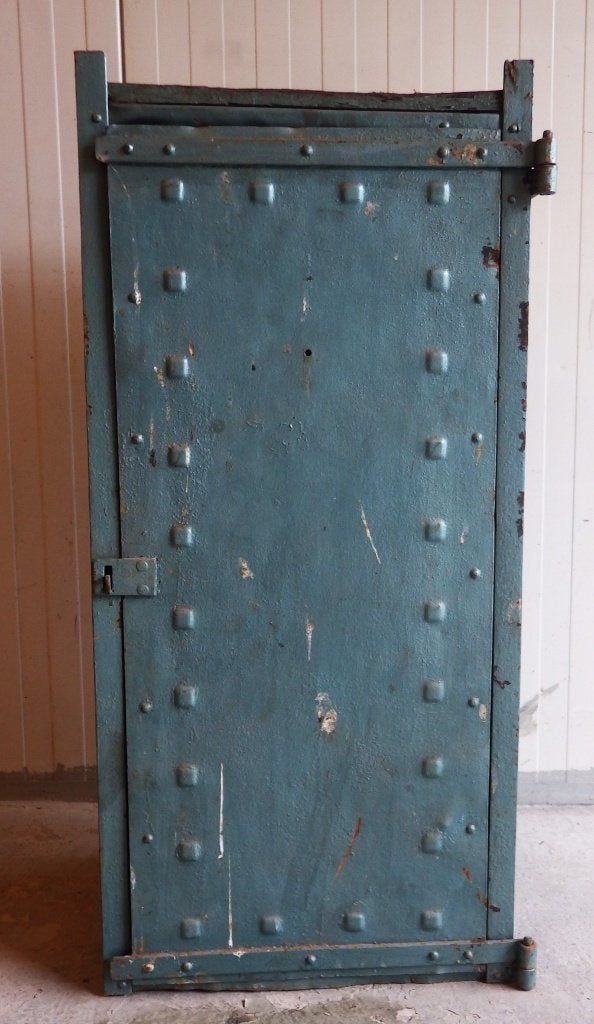 *Metalen  smederij kast* Vintage industrieel., Ophalen