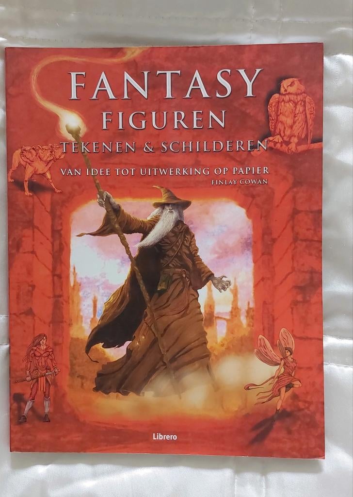 F. Cowan - Fantasyfiguren tekenen en schilderen, Ophalen of Verzenden, Zo goed als nieuw, Fotograferen en Filmen, F. Cowan