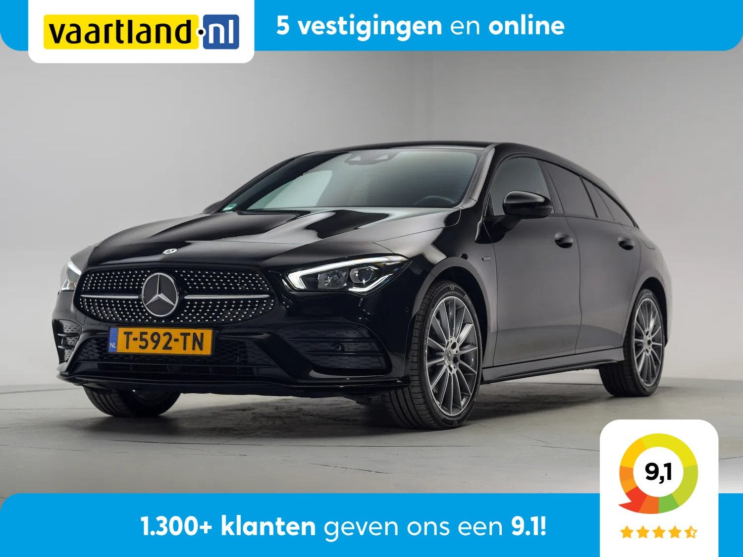 Mercedes-Benz CLA-Klasse 250 e Premium Plus AMG [ Nightpakke, Auto's, Automaat, CLA, Gebruikt, 4 cilinders