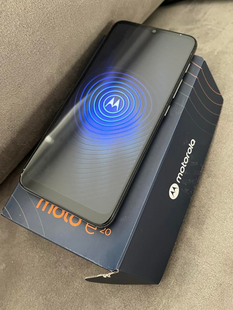 Motorola Moto E20, Ophalen, Gebruikt, Zwart, Touchscreen