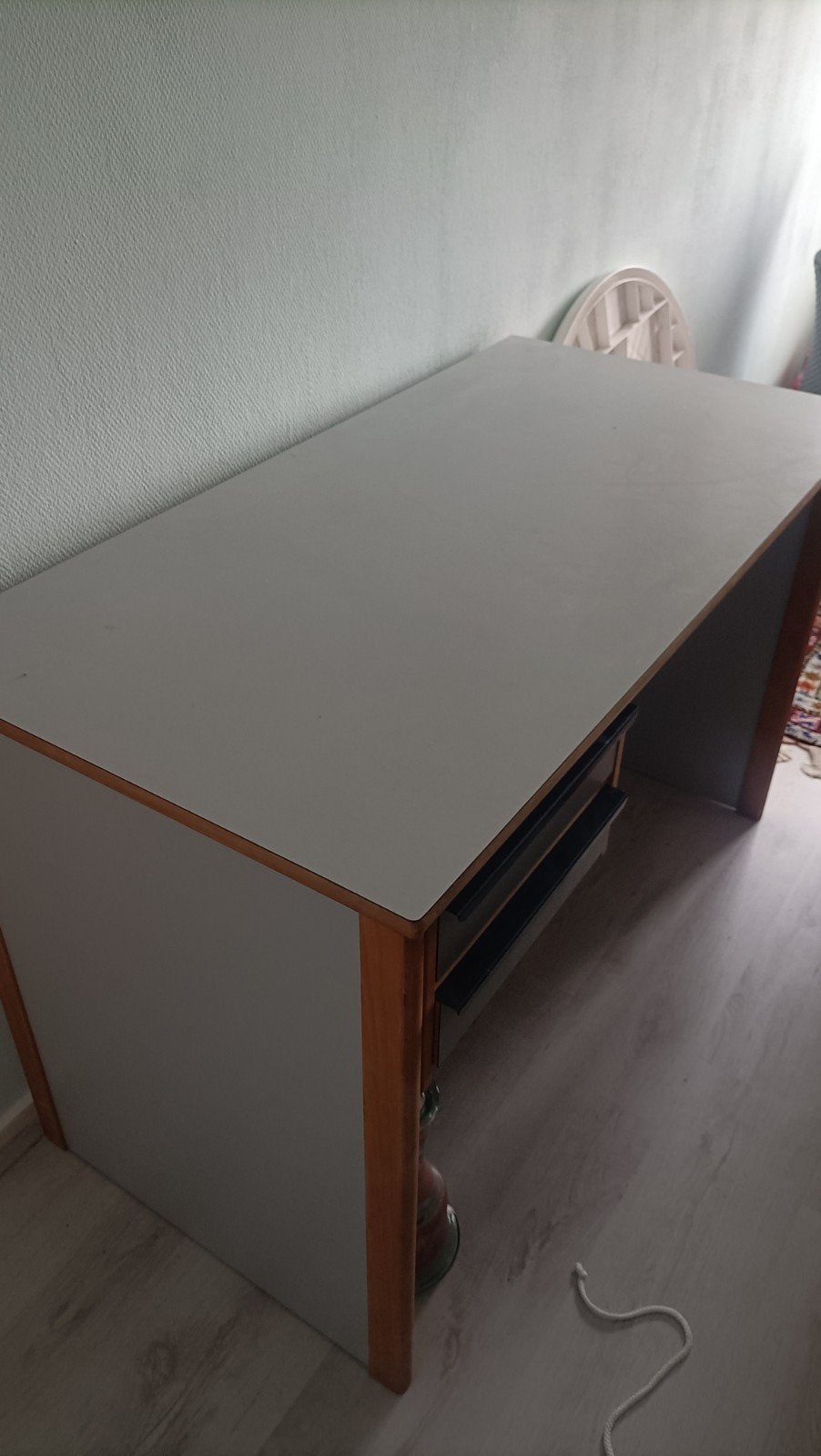 Bureau, Huis en Inrichting, Tafels | Eettafels, Ophalen, Gebruikt, Rechthoekig, 50 tot 100 cm