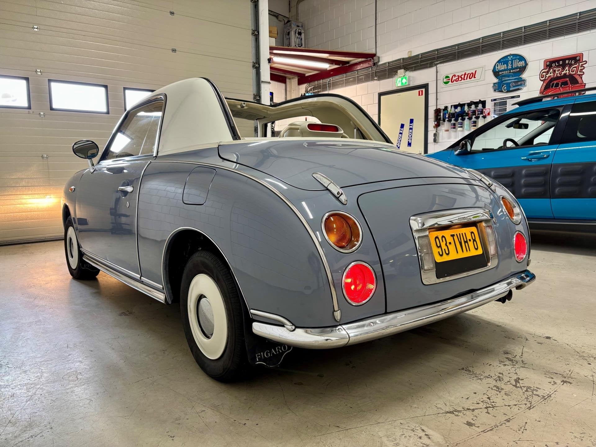 Nissan FIGARO Turbo Bj.91|Automaat|Leder|Airco|Volledig onde, Auto's, Nissan, Gebruikt, Leder, Bedrijf, 2 stoelen