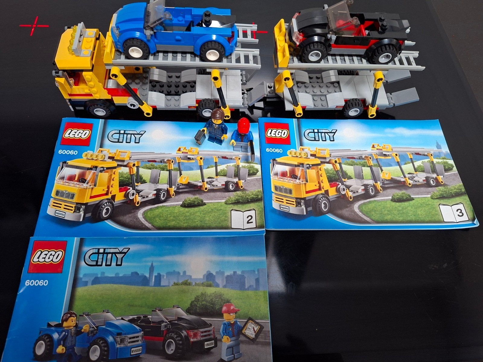 LEGO City 60060 Autotransporter met 2 auto's en figuren, Compleet, Lego, Ophalen of Verzenden, Complete set