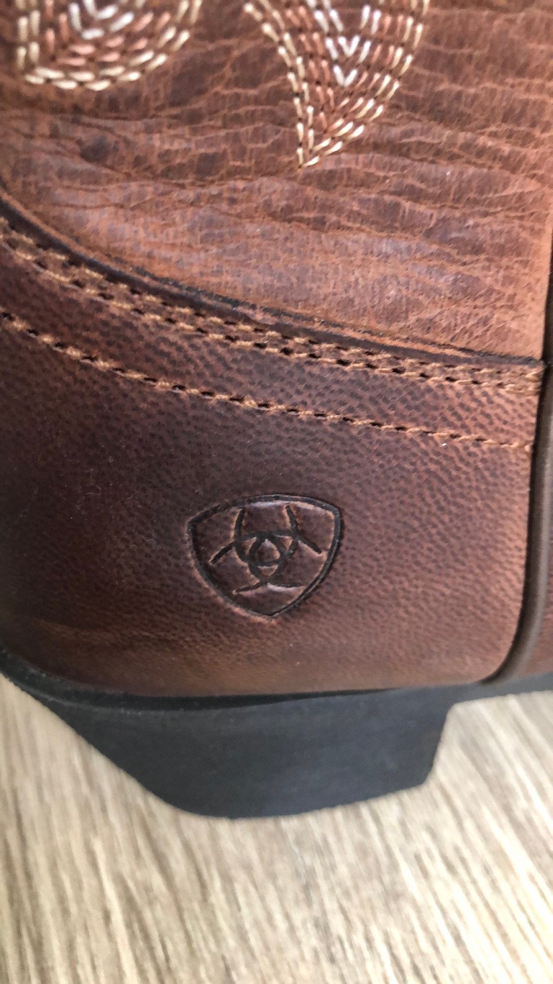 Bruin leren Ariat cowboylaarzen maat 5,5 nieuw, Hoge laarzen, Bruin, Nieuw, Ophalen of Verzenden