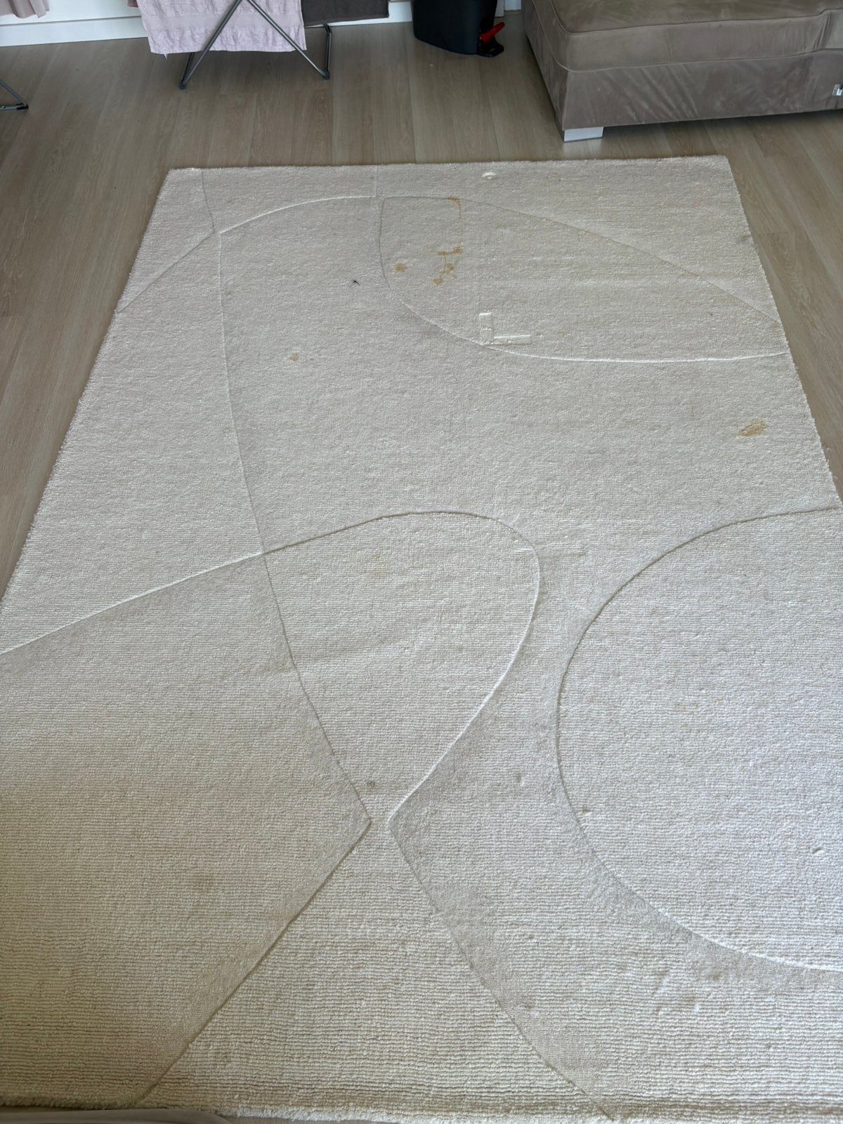 Vloerkleed Wol 290x200 cm, Huis en Inrichting, Stoffering | Tapijten en Kleden, Ophalen, Gebruikt, Rechthoekig, 200 cm of meer