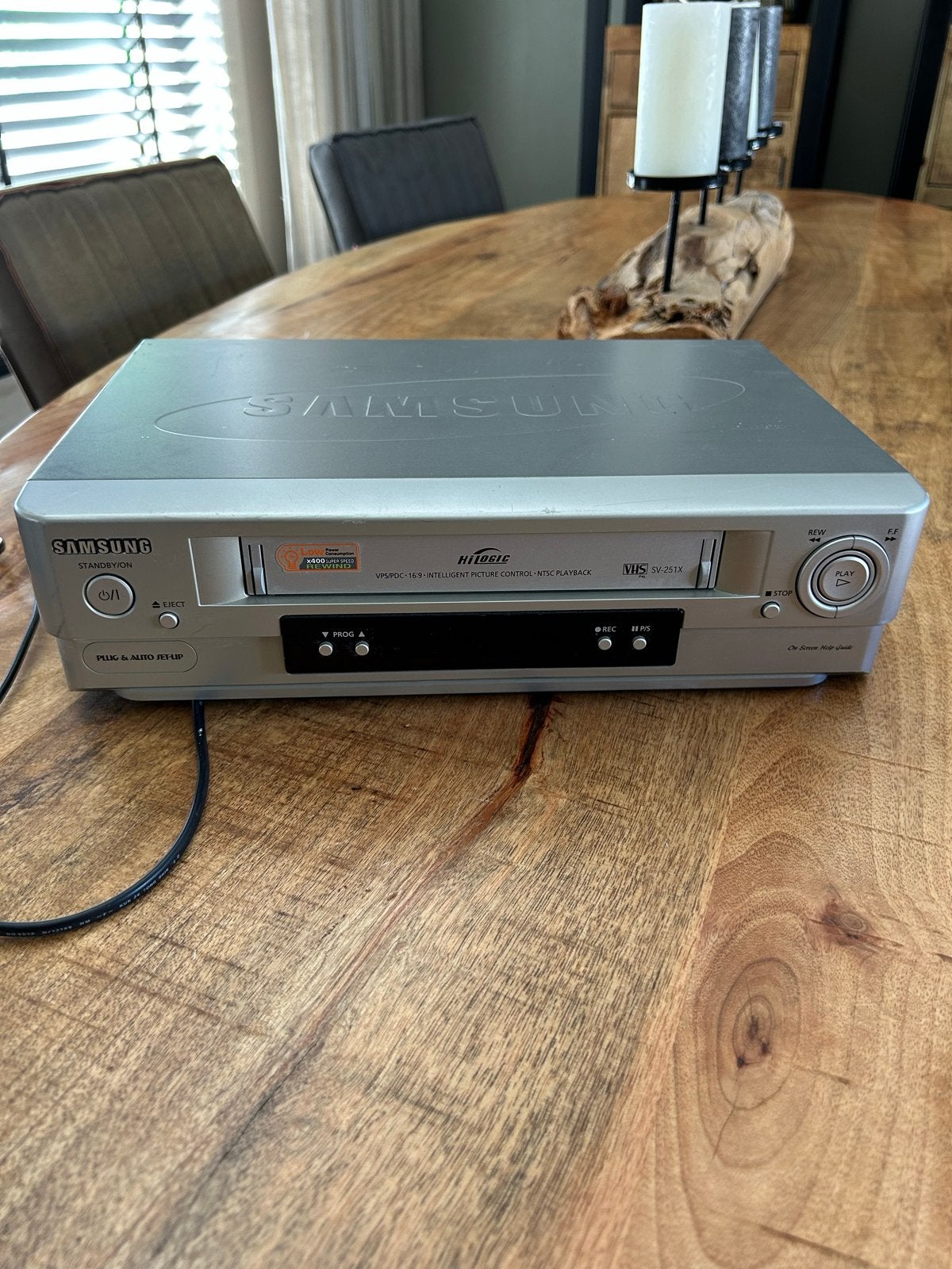 Samsung VHS videorecorder SV-251X - Werkt nog!, Ophalen, Gebruikt, VHS-speler of -recorder