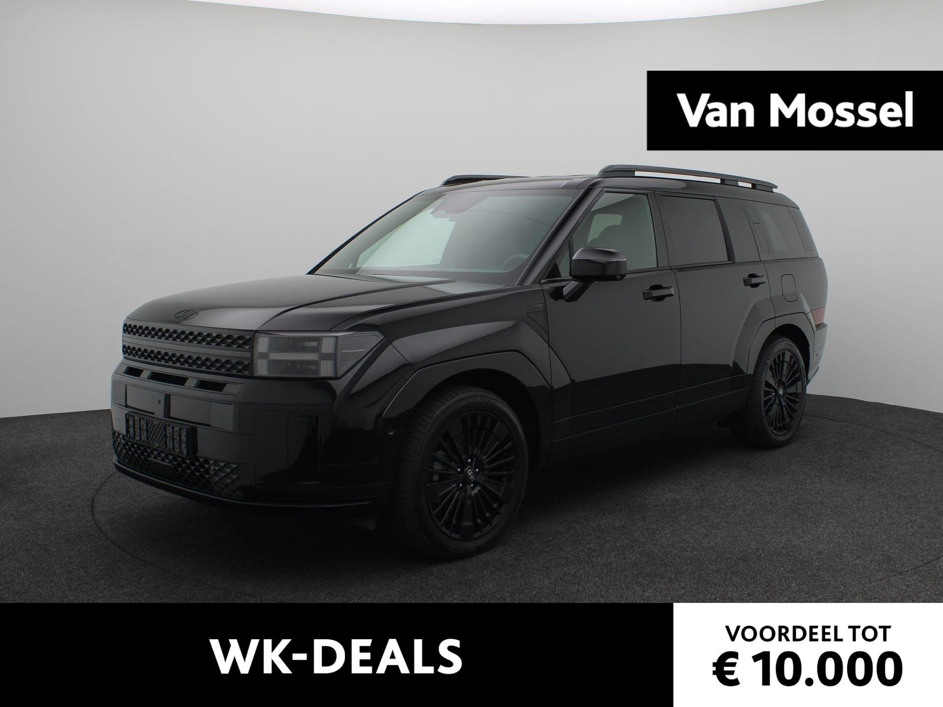 Hyundai Santa Fe 1.6 T-GDI PHEV Black Line 4WD 7p | Stoelver, 2065 kg, 7 stoelen, Zwart, Bedrijf