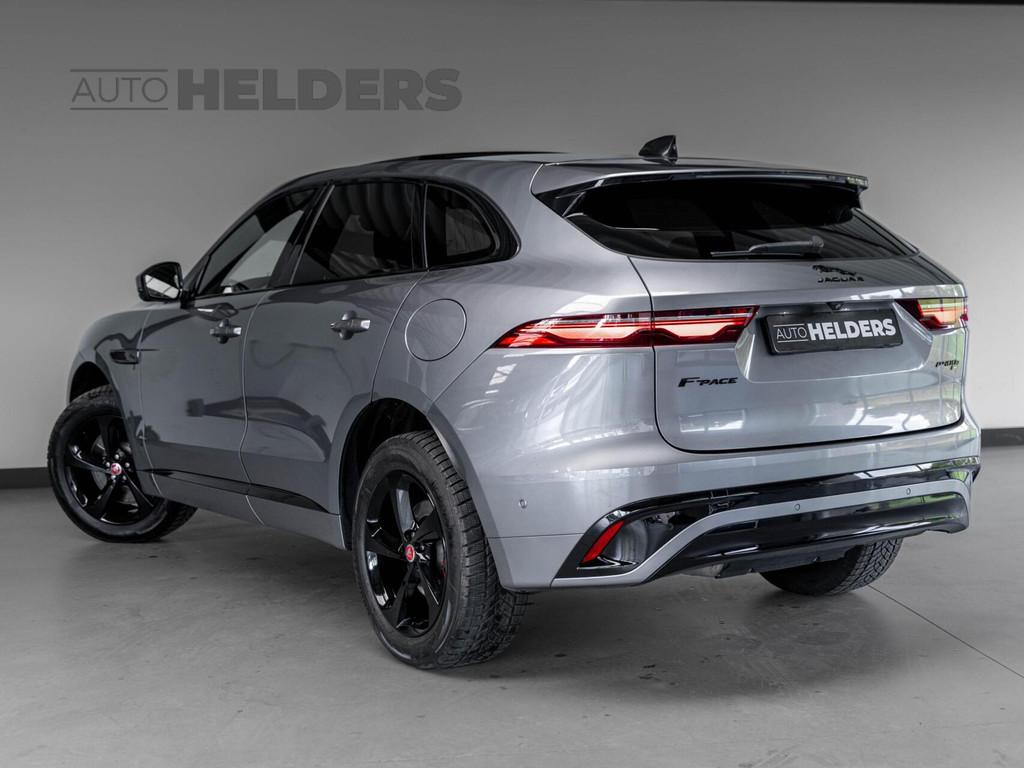 Jaguar F-Pace 2.0 P400e PHEV R-Dynamic Pano HuD 360° FULL, Auto's, Jaguar, Automaat, Gebruikt, Zwart, 4 cilinders