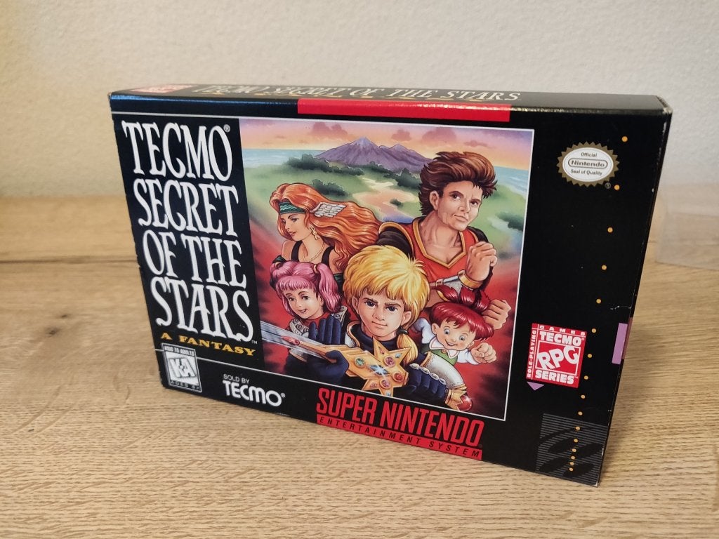 Tecmo - Secret of the Stars (SNES), Gebruikt, 1 speler, Vanaf 7 jaar, Ophalen