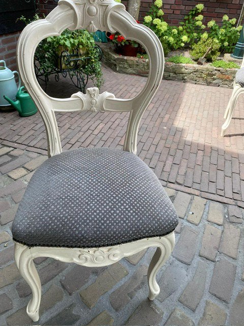 Brocante eetkamerstoelen, Ophalen, Zo goed als nieuw