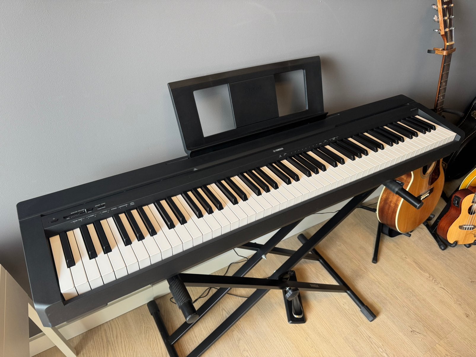 Digitale Piano Yamaha P-45, Ophalen, Zwart, Digitaal, Zo goed als nieuw