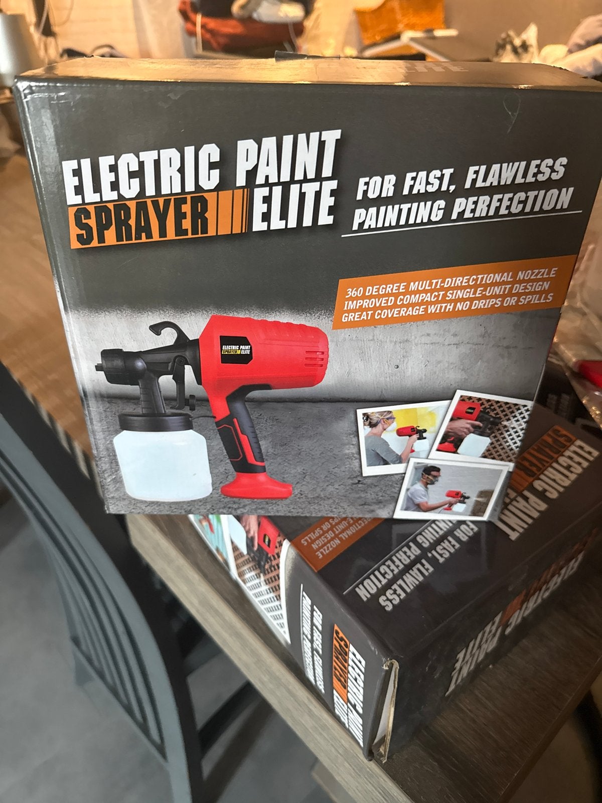Nieuwe Electric Paint Sprayer Elite - Verfspuit, Ophalen of Verzenden, Nieuw, Verfspuit of Verfpomp