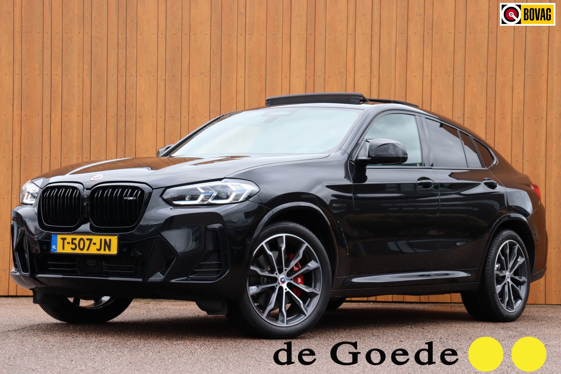 BMW X4 M40i M-sport orgNL Harman/Kardon Schuifdak leer+vw+ve, Auto's, Automaat, 12 maanden, Gebruikt, Bedrijf