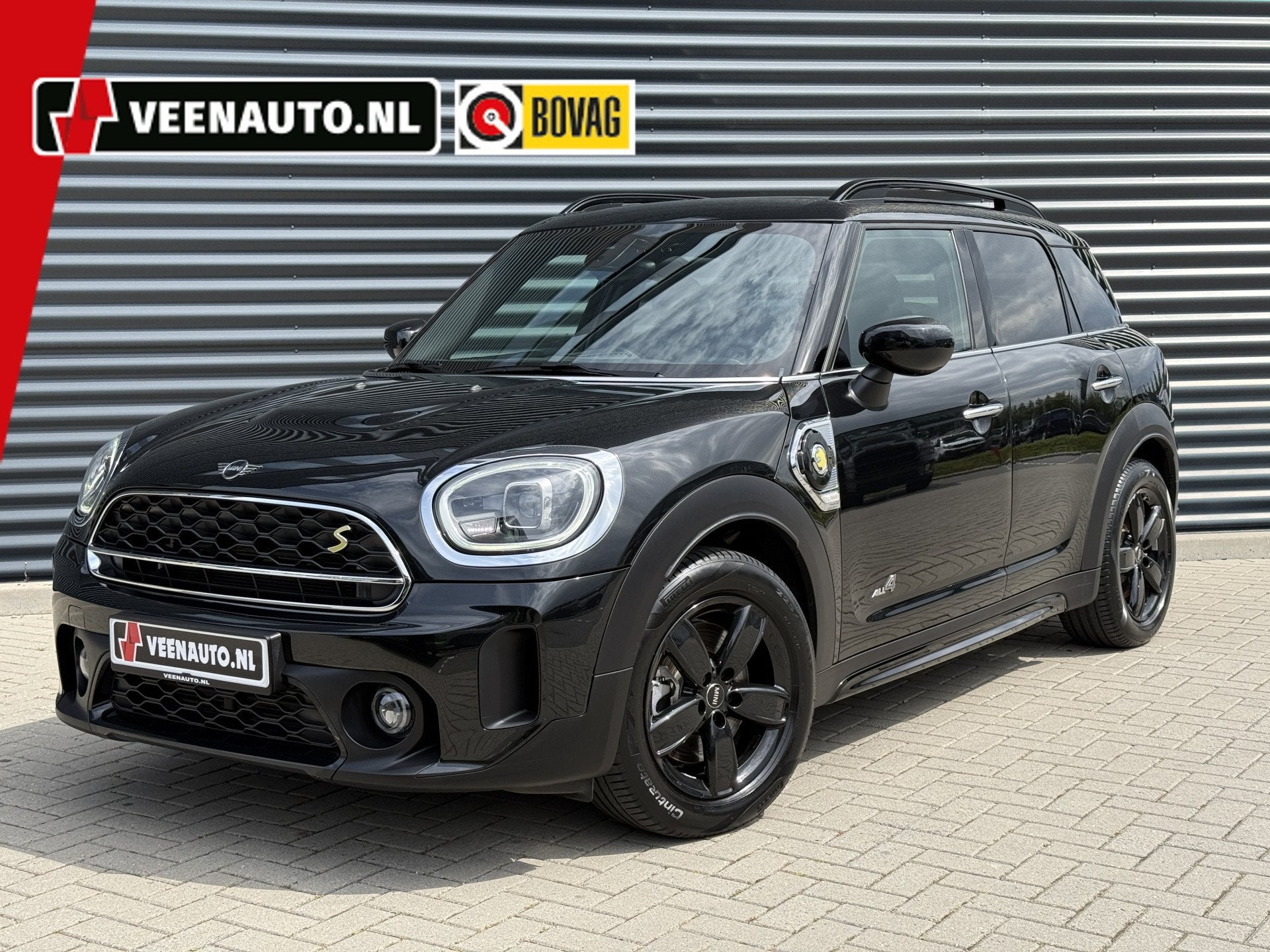 MINI Countryman 2.0 Cooper SE ALL4 (bj 2022, automaat), Auto's, Automaat, Gebruikt, Zwart, Countryman