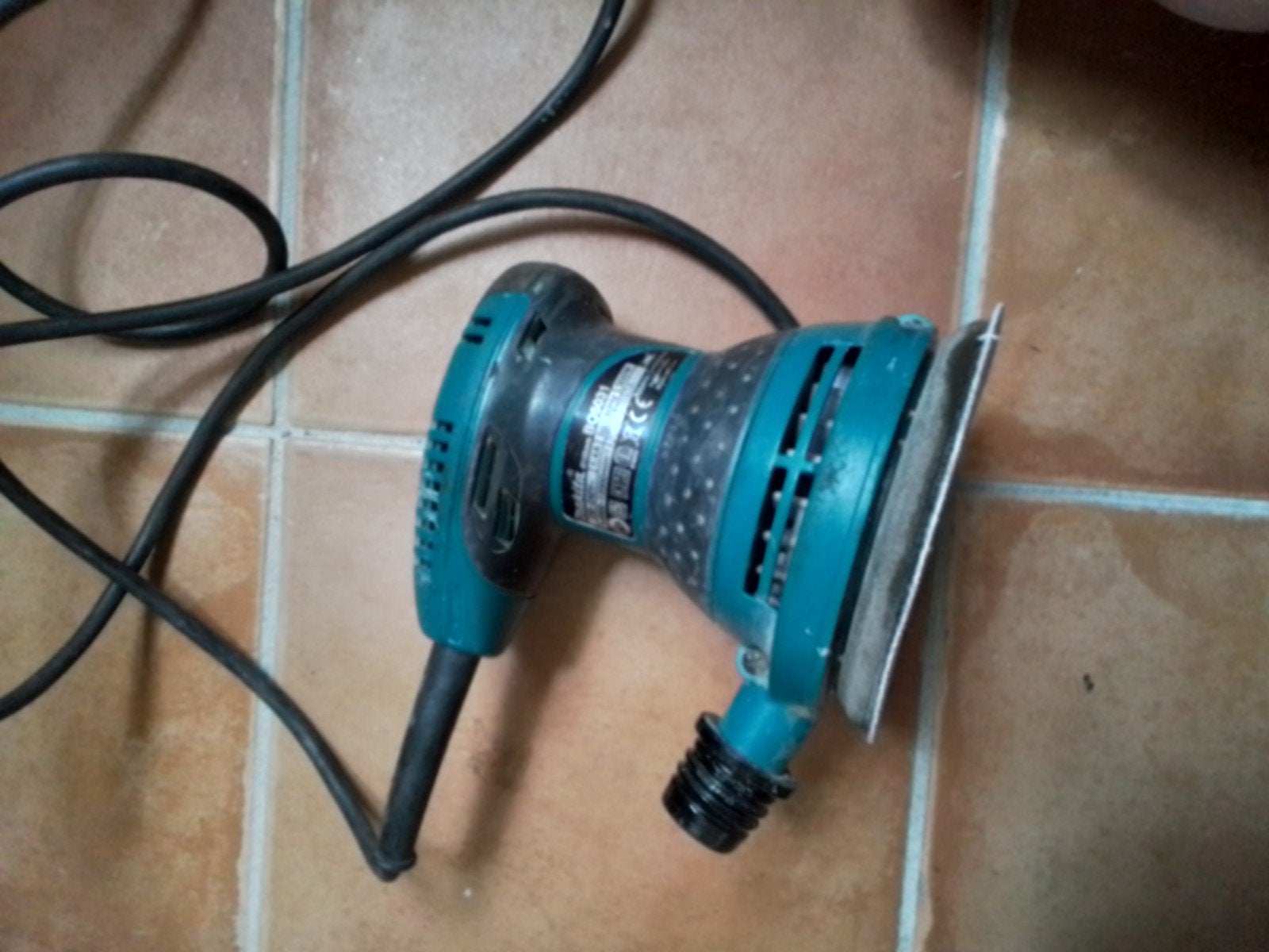 makita schuurmachine, Ophalen, Minder dan 600 watt, Vlakschuurmachine