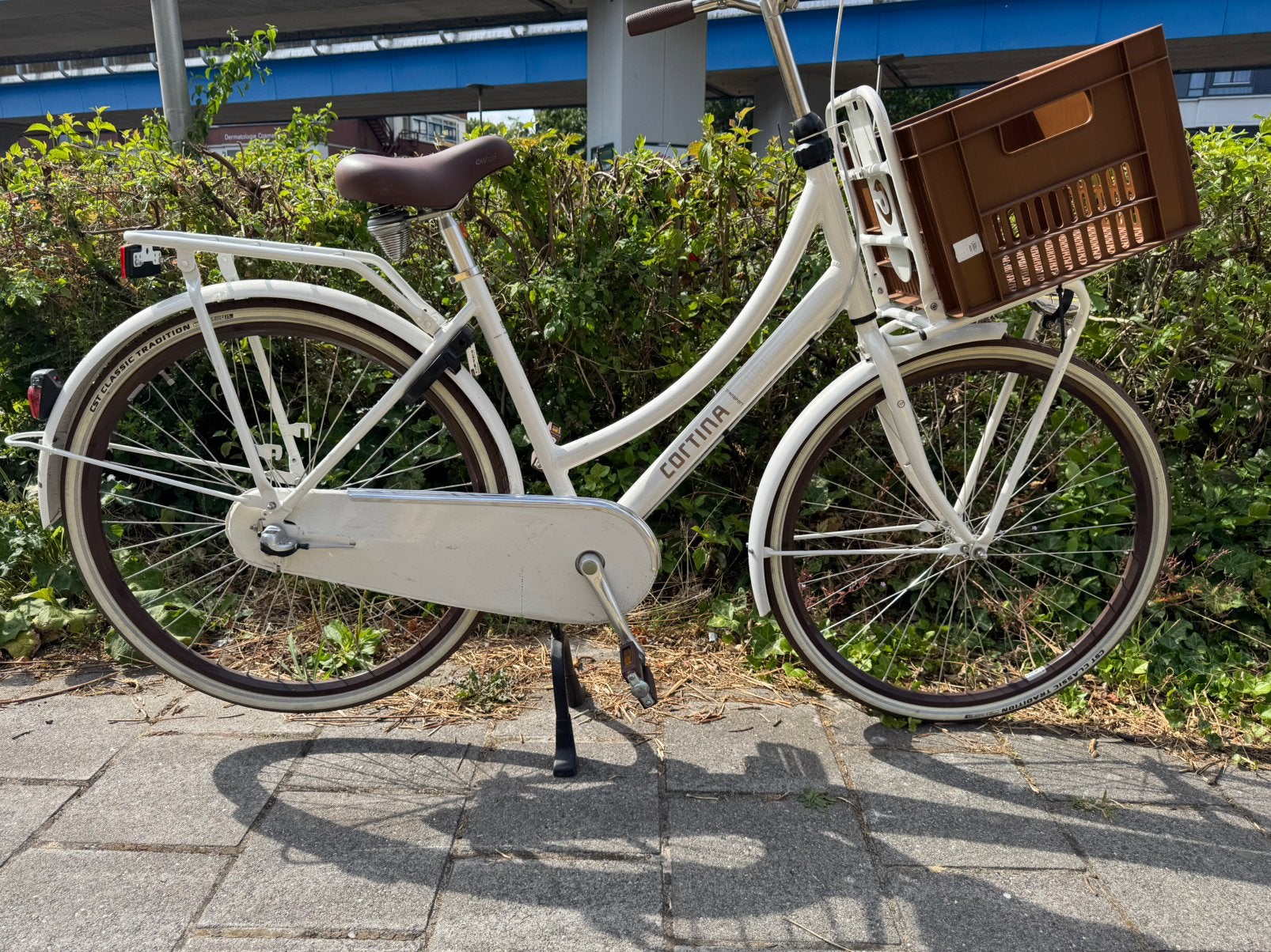 Cortina U4 Transport – Nette en goed onderhouden stadsfiets, Ophalen, Terugtraprem, Versnellingen, 56 cm of meer