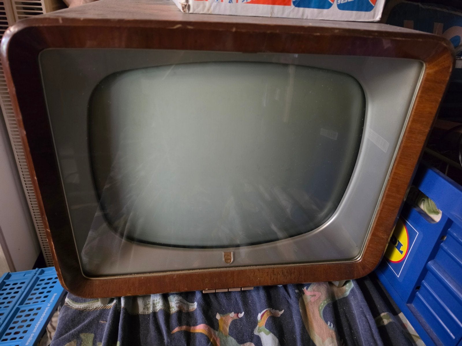 vintage Philips tv., Ophalen