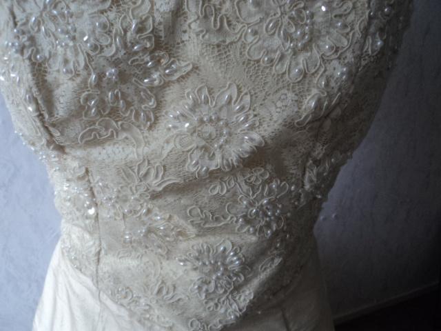 trouwjurk mt 38, Ophalen of Verzenden, Zo goed als nieuw, Overige kleuren, Trouwjurk