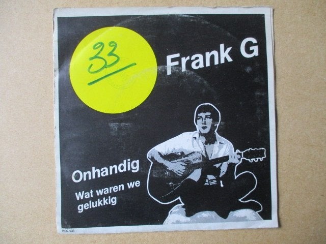 s0239 frank g - onhandig, Ophalen, Gebruikt, 7 inch, Overige genres