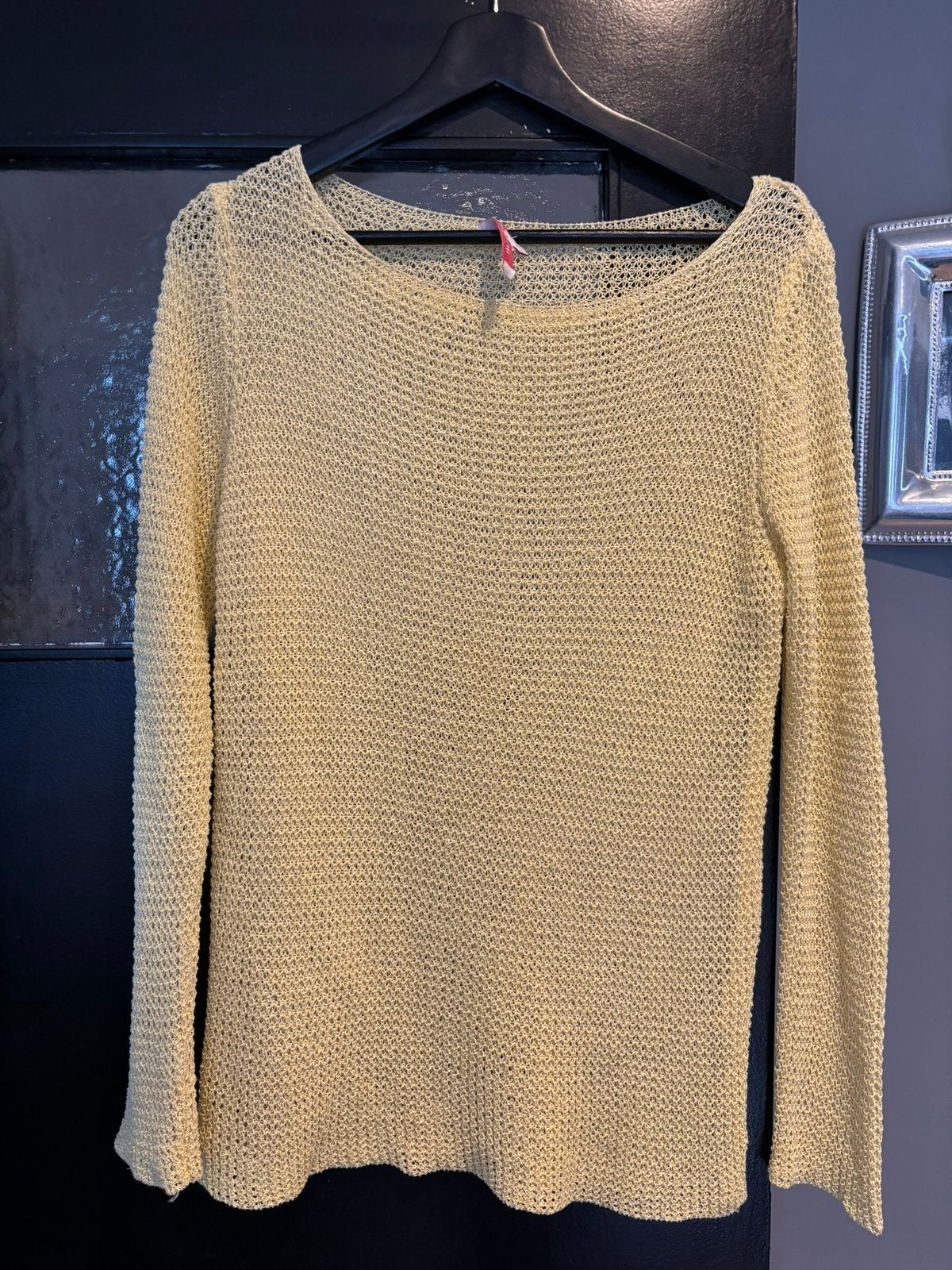 La fee maraboutee trui maat m, Ophalen of Verzenden, Zo goed als nieuw, Maat 38/40 (M), Geel