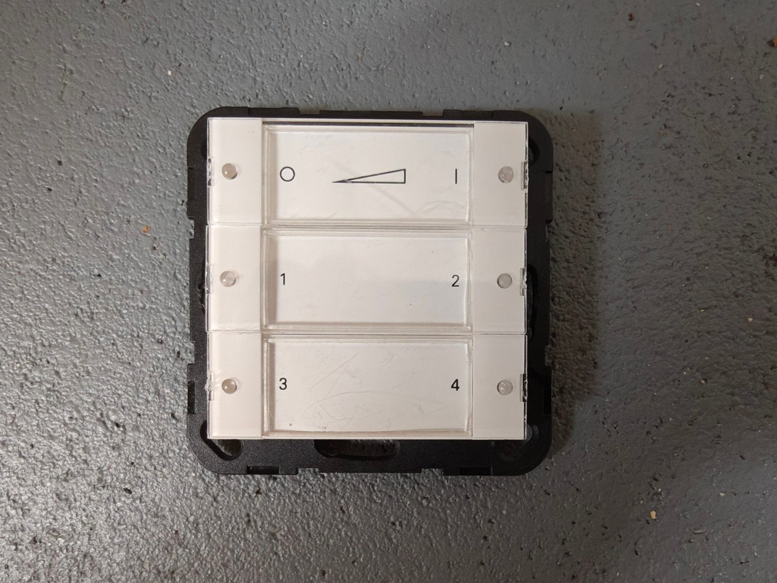 Gira ZigBee Wandzender, Doe-het-zelf en Verbouw, Elektra en Kabels, Ophalen of Verzenden, Gebruikt, Gira, Schakelaar