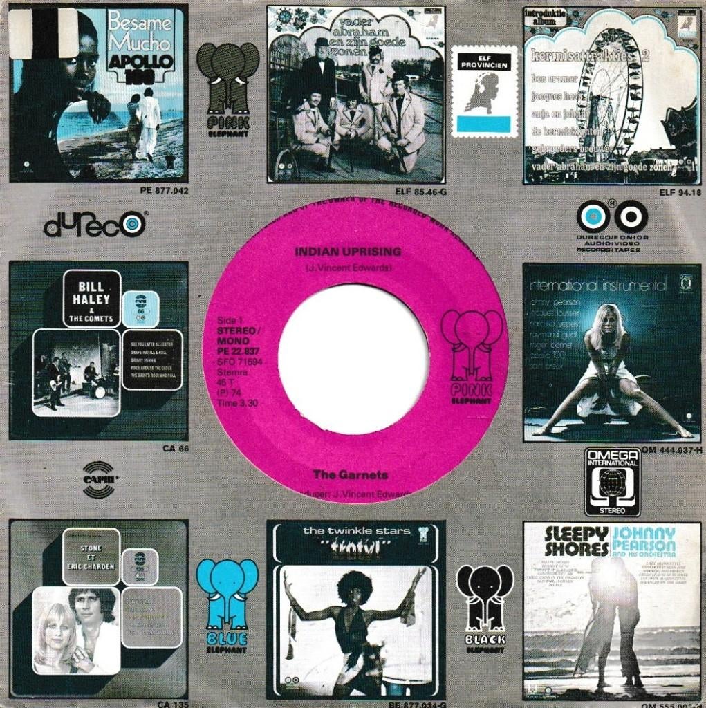 The Garnets - Indian uprising, Gebruikt, 7 inch, Single, Ophalen of Verzenden