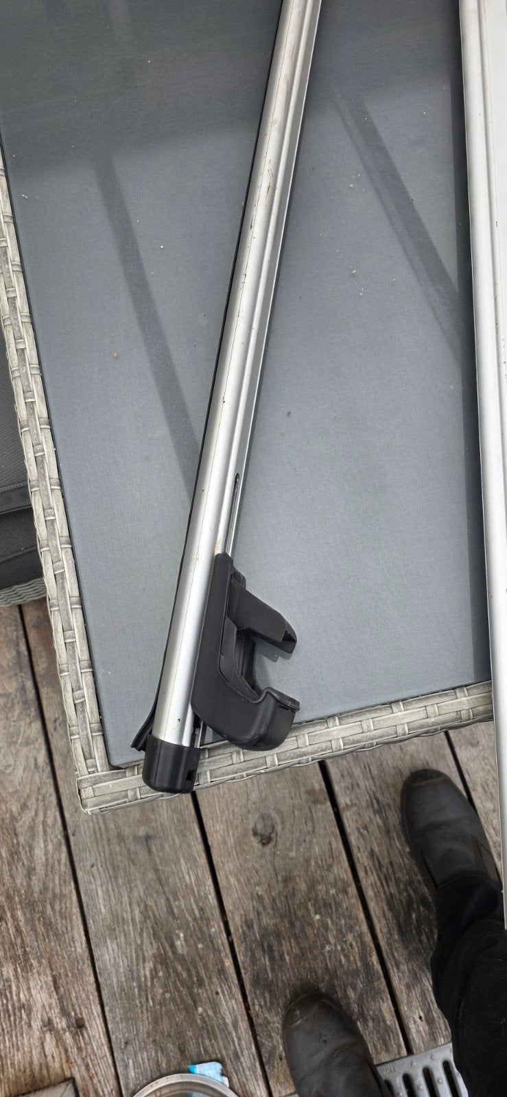 Originele Ford dakdragers voor open dakrails, Auto diversen, Ophalen, Gebruikt