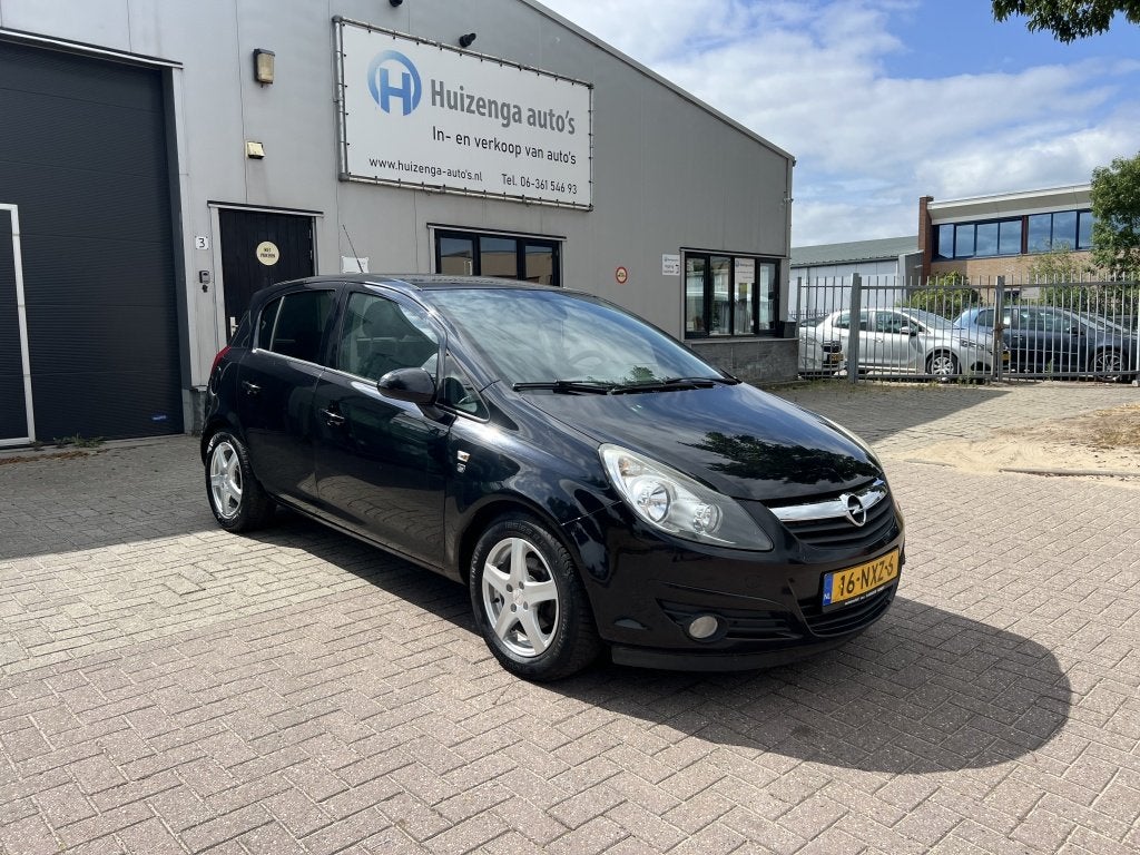 Opel Corsa 1.3 CDTi 5DRS | EXPORT! (bj 2010), Auto's, Euro 5, Gebruikt, Zwart, Origineel Nederlands