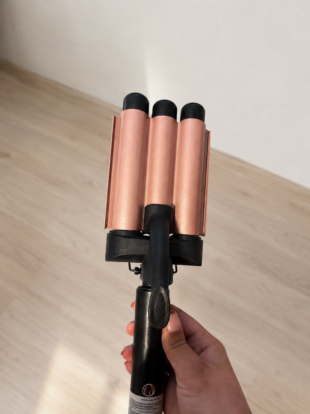 wavy hair iron, Ophalen of Verzenden, Nieuw, Pruik of Haarverlenging