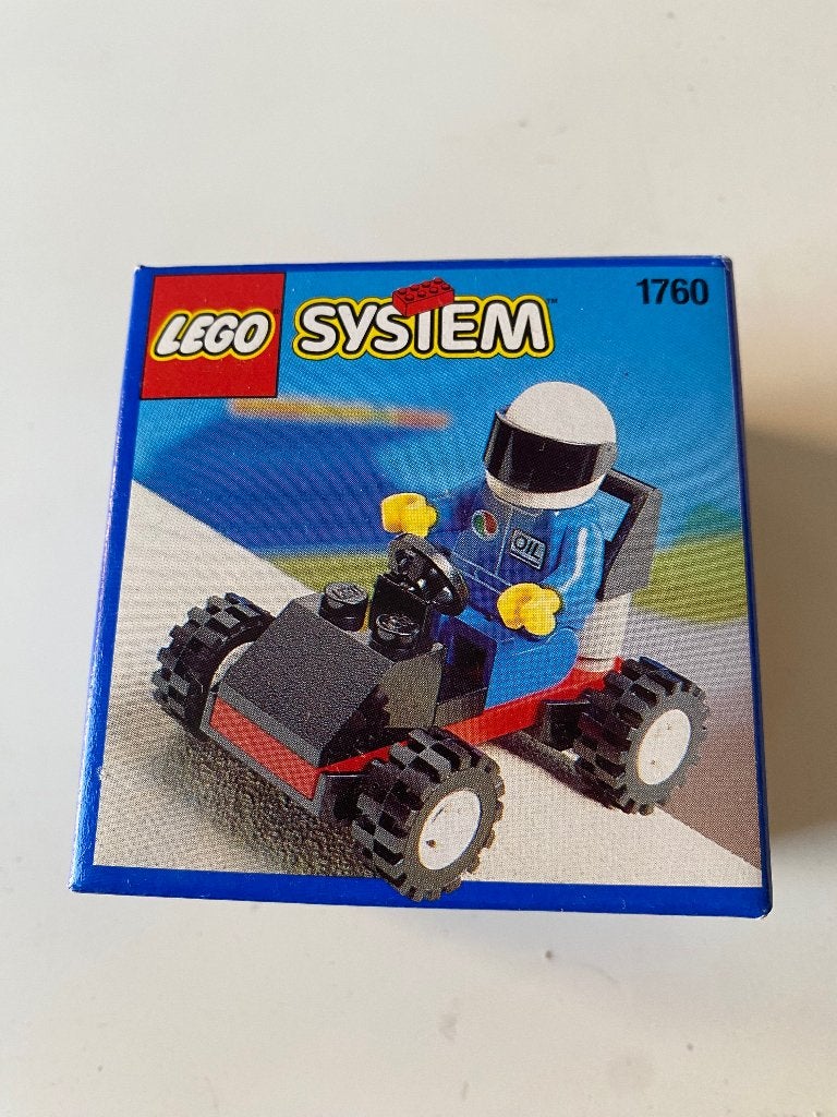 Lego System 1760 (Racers) -  Vintage set in ongeopende doos, Lego, Nieuw, Complete set, Compleet