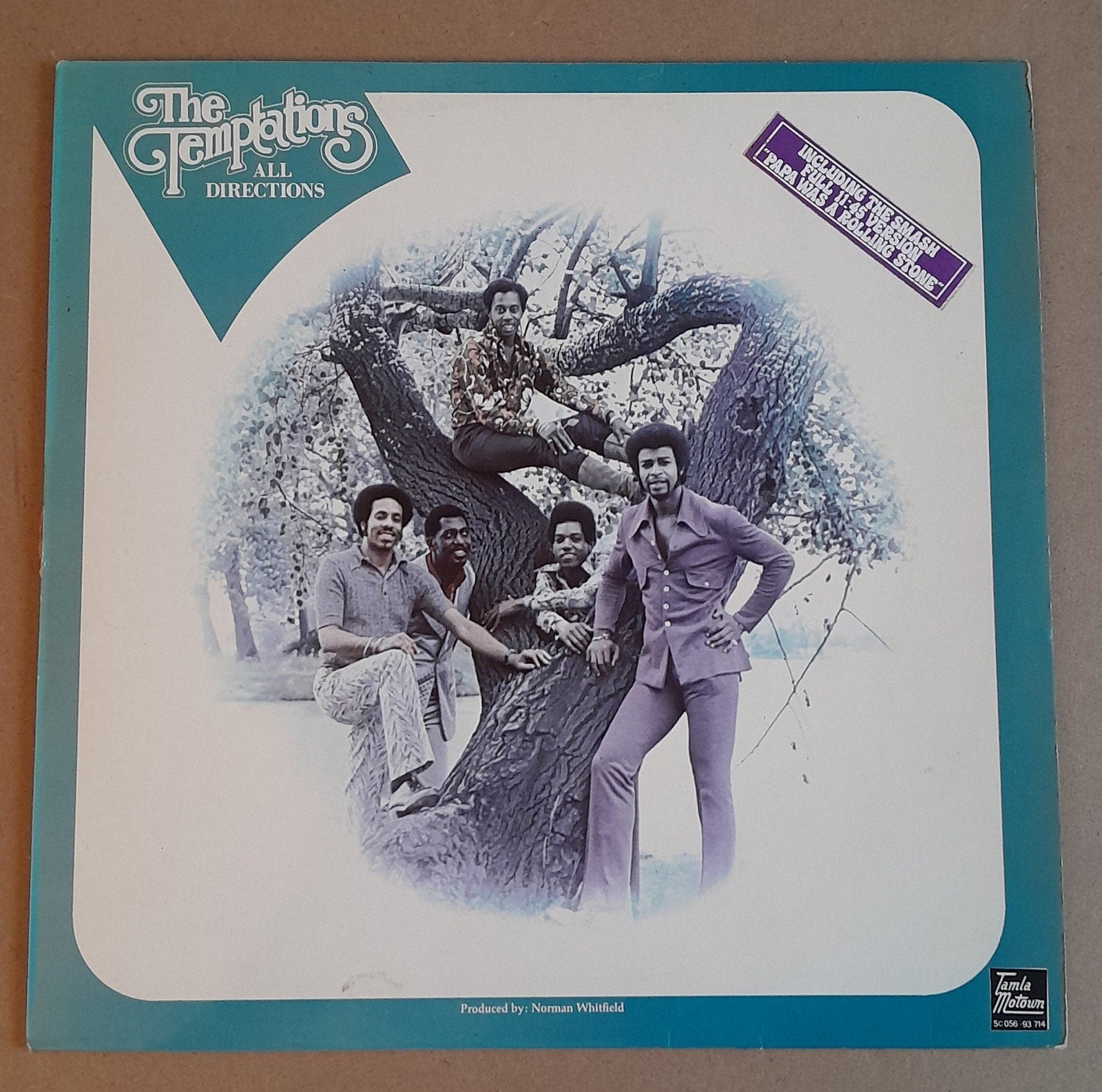 lp the temptations - all directions, Ophalen of Verzenden, LP