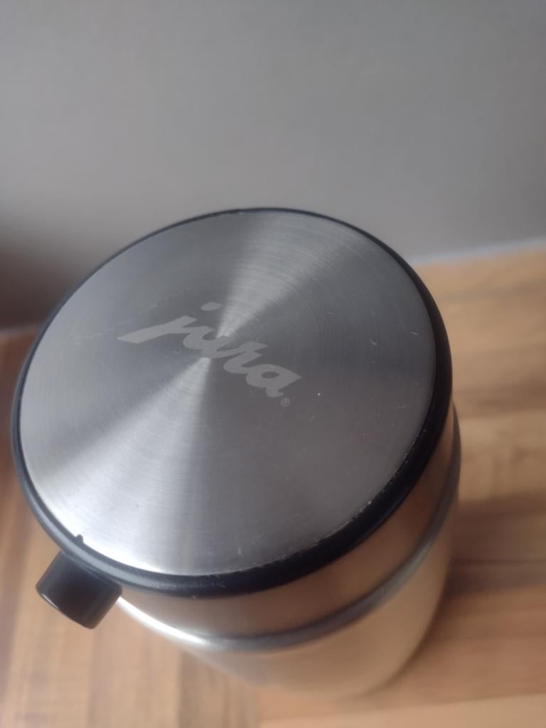 Jura melkkan / thermoskan, Witgoed en Apparatuur, Koffiezetapparaten, Koffiemachine, Ophalen of Verzenden