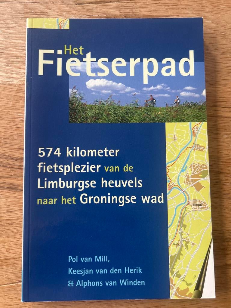Het Fietserpad: 574 km fietsplezier door Nederland, Boeken, Overige merken, Fiets- of Wandelgids, Ophalen of Verzenden, Zo goed als nieuw