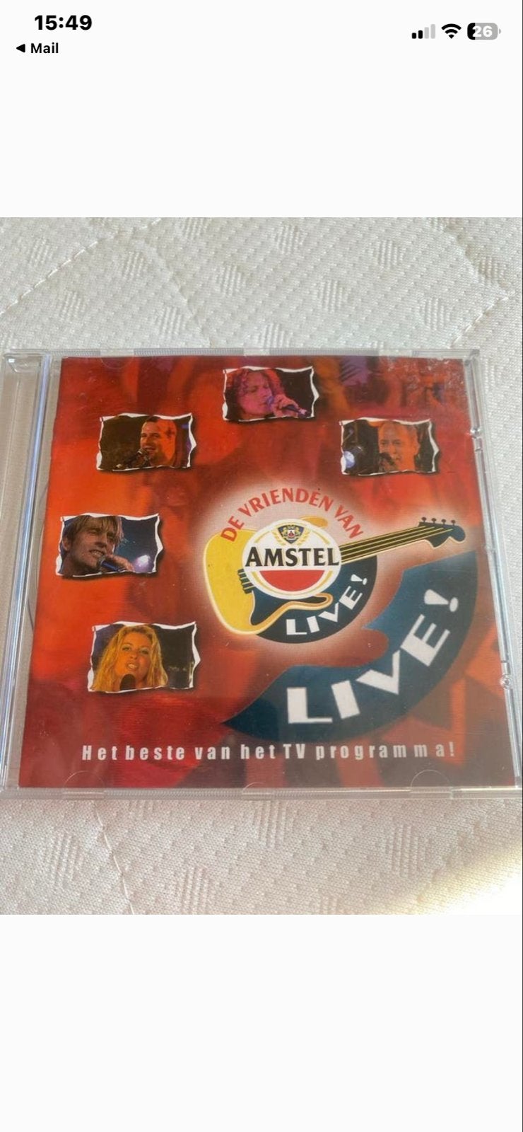 De Vrienden van Amstel Live! CD - Het beste van het TV progr, Cd's en Dvd's, Alle leeftijden, Ophalen of Verzenden, Gebruikt, Inclusief boekje