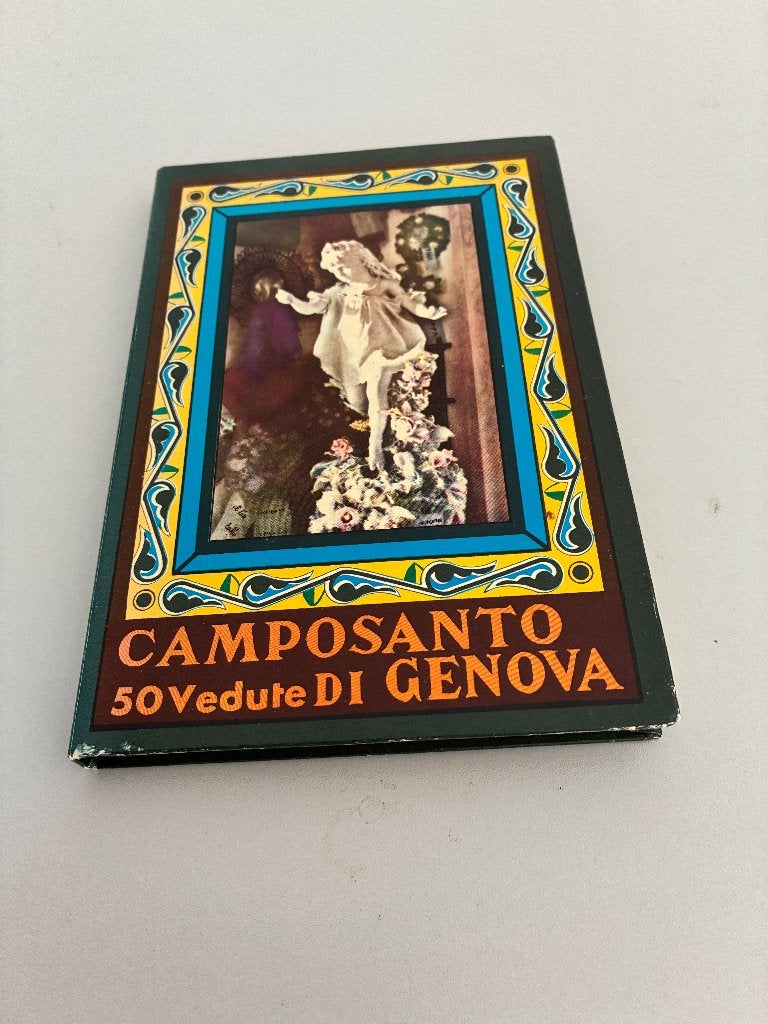 Ansichtkaarten Camposanto Genua, Ophalen of Verzenden, 1960 tot 1980, Ongelopen, Italië