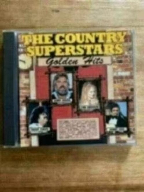Cd the country superstars . Golden hits, Ophalen of Verzenden, Zo goed als nieuw
