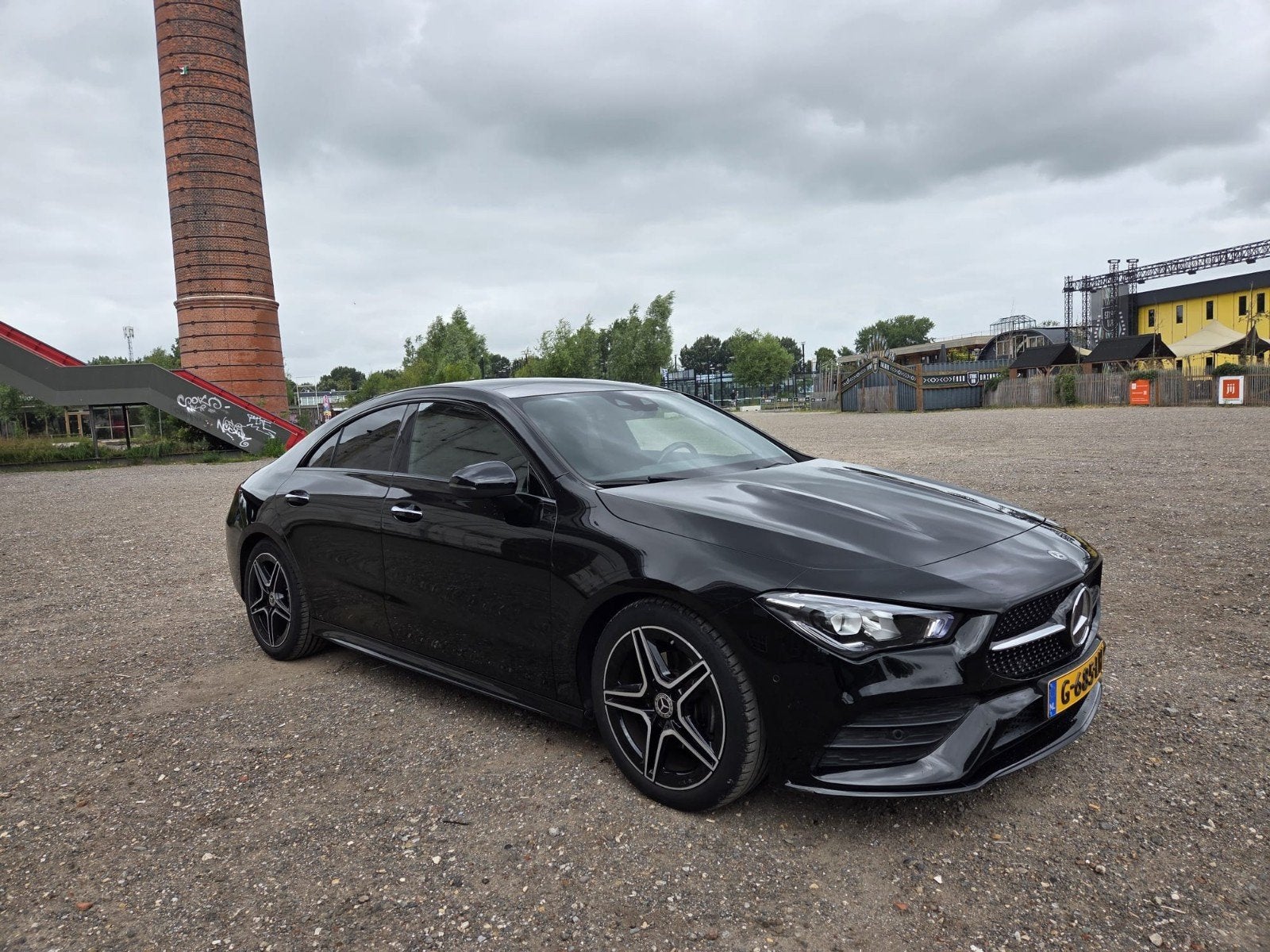 Mercedes-Benz CLA 180 AMG Line | Panoramadak | Night Pack, CLA, 136 pk, 4 cilinders, Leder en Stof
