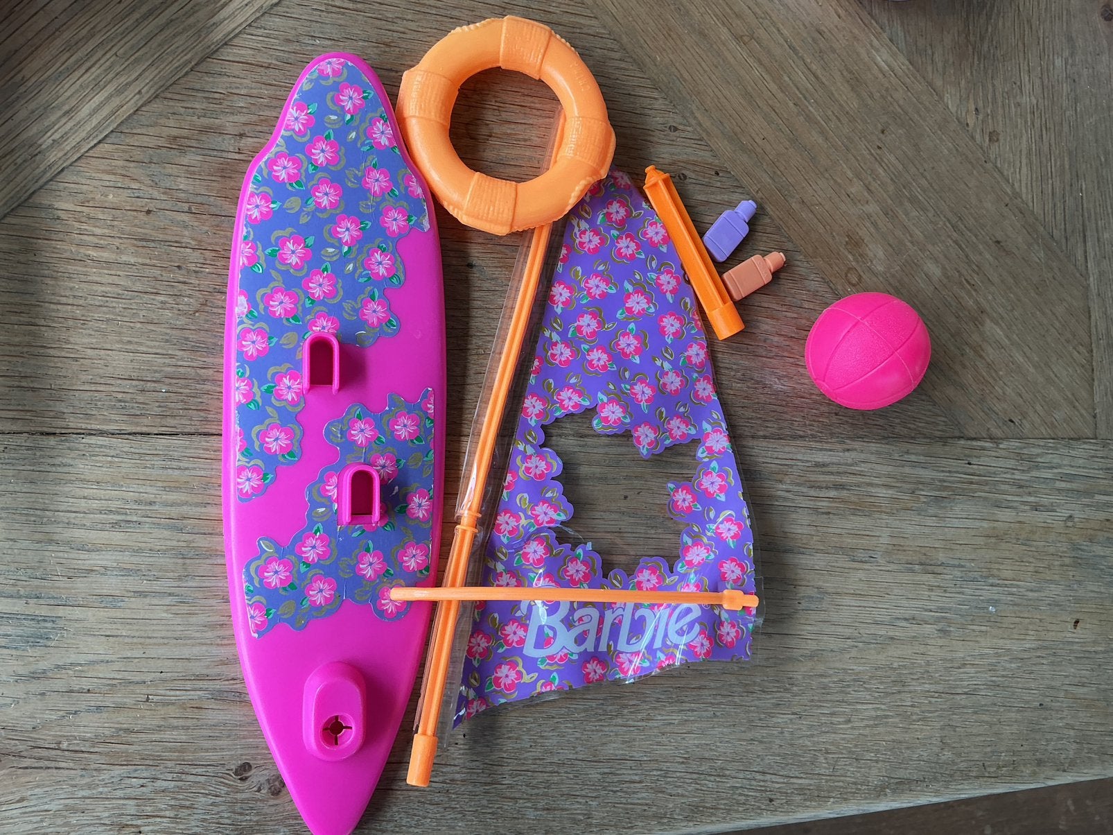 Tropical Splash Barbie surfset 1993 van Mattel, Ophalen of Verzenden, Gebruikt