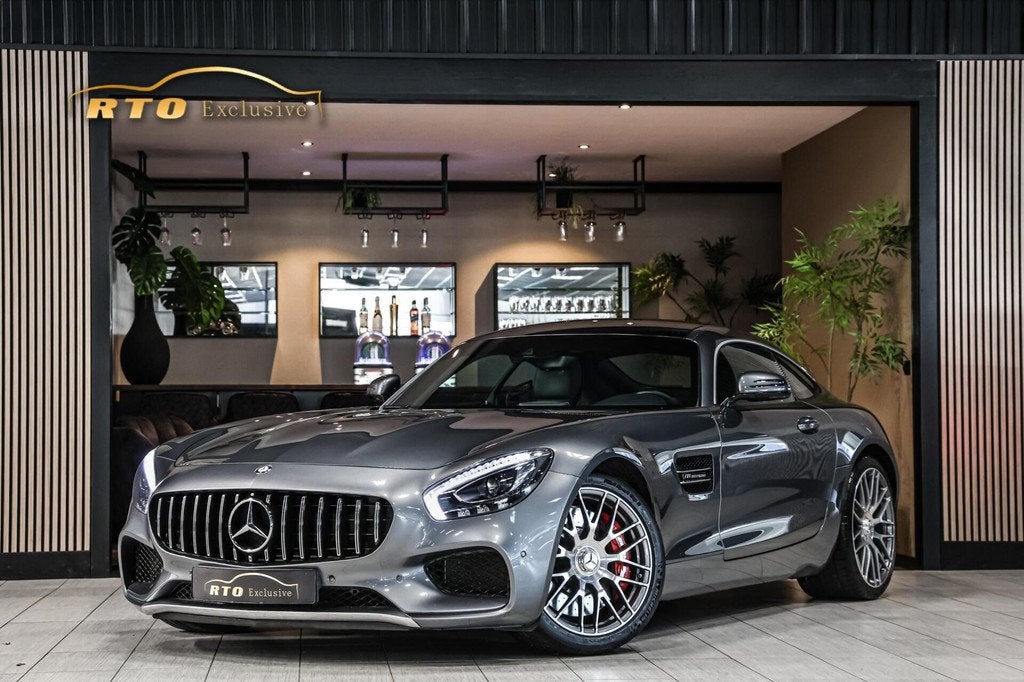 Mercedes AMG GT 4.0 S|Carbon|Memory|Pano|Burmester|Camera, Automaat, Achterwielaandrijving, Gebruikt, 510 pk