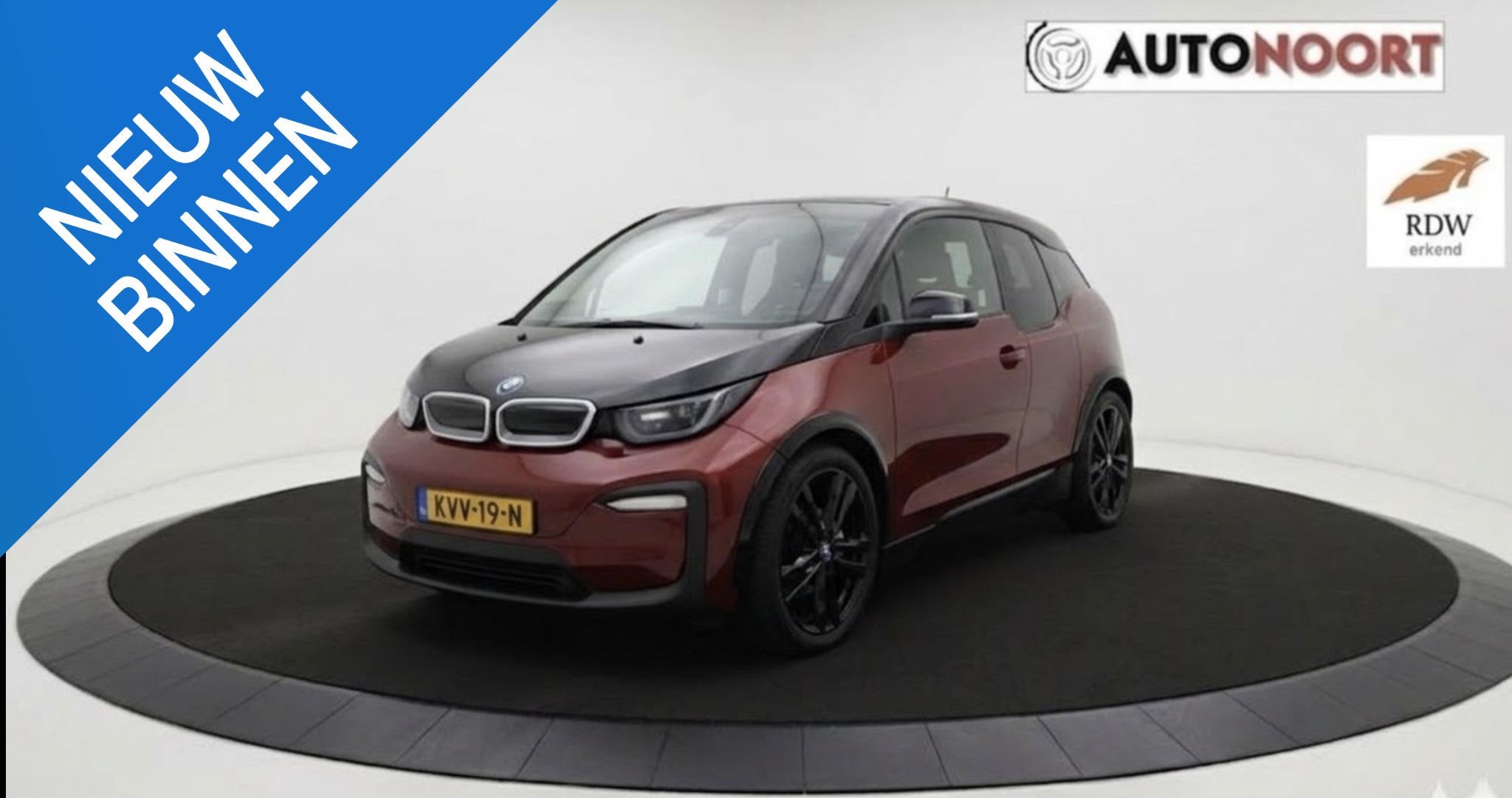 BMW i3 S 120Ah 42 kWh Unique forever 11/2022 45.000KM 1jaar, Auto's, Automaat, Achterwielaandrijving, Gebruikt, 4 stoelen