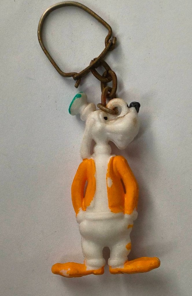Goofy sleutelhanger, Ophalen of Verzenden, Gebruikt, Knuffel of Figuurtje