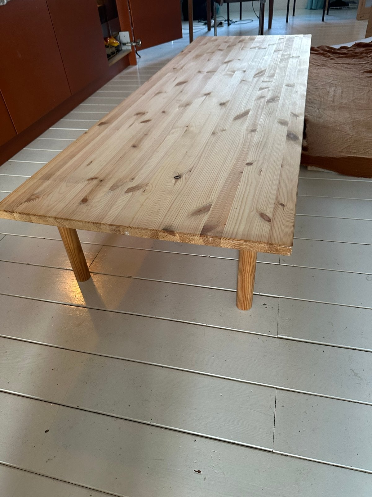 Houten daybed / bankje - zo goed als nieuw, Ophalen of Verzenden, Zo goed als nieuw, Hout