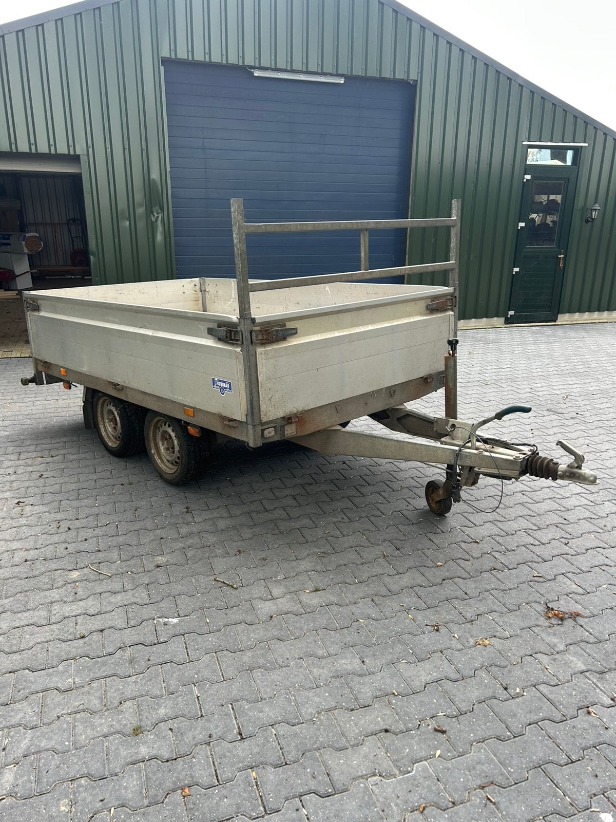 Hapert tandemasser 2000kg 280x165, Ophalen, Gebruikt