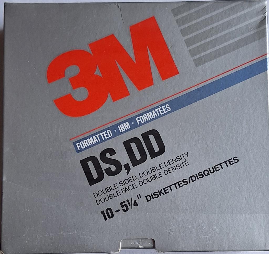 Floppy diskettes 10-5 1/4, 3M, Herschrijfbaar, Overige typen, Nieuw