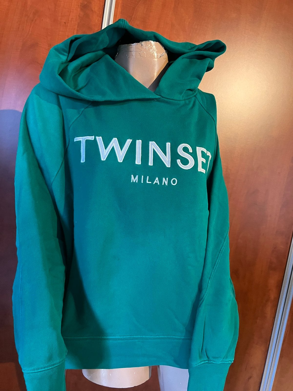 TWINSET sweater met capuchon maat s origineel ZGAN, Twinset, Ophalen of Verzenden, Zo goed als nieuw, Maat 36 (S)